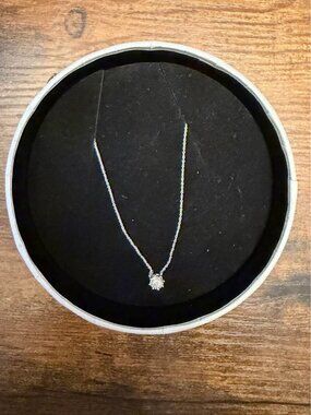 Tous- 18K white gold Les Classiques Necklace with small Diamond rosette
